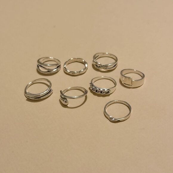 Boho ring set N1202 - Picture 3 of 3